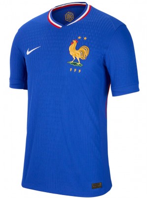 France home jersey soccer uniform men's first sportswear football kit top shirt 2024-2025